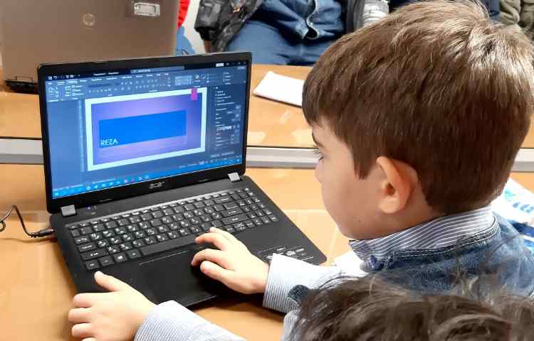 رایانه - تغییر فونت و سایز در پاورپوینت 4