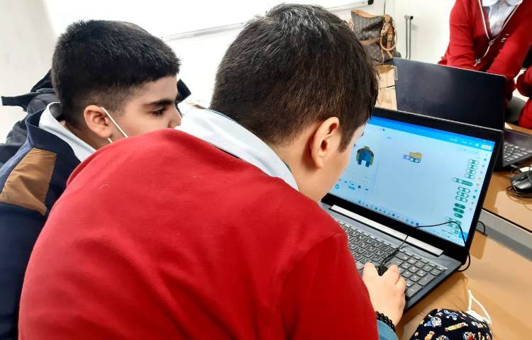 رایانه - ماشین حساب جدول ضرب در اسکرچ 1