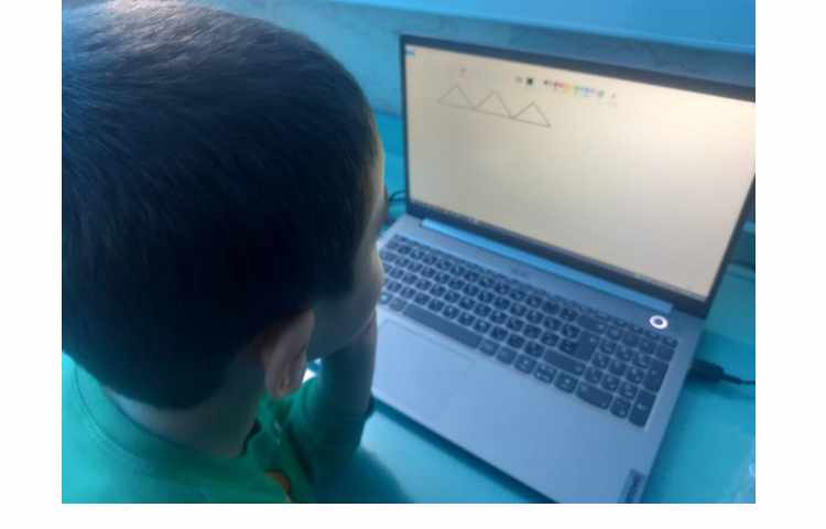 رایانه : نقاشی مناظر طبیعت در paint 4