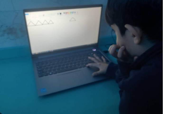 رایانه : نقاشی مناظر طبیعت در paint 5