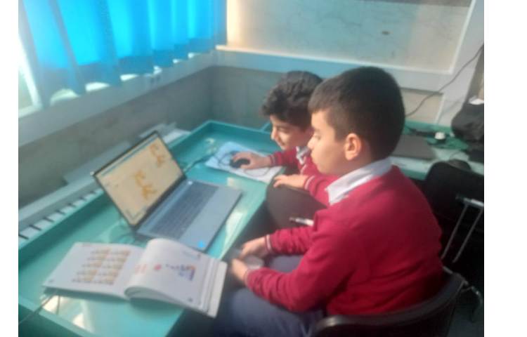 رایانه : یادگیری کاربرد بلوک بپرس و پاسخ و انجام پروژه ساخت ماشین حساب 5