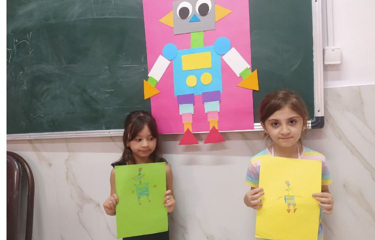 ربات اشکال(درس ریاضی) 2