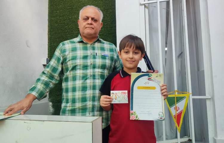 رتبه دوم مسابقات لیگ رباتیک شهرتهران 1