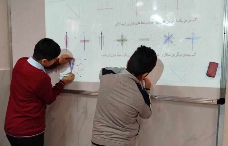 رسم تقارن محوری 4