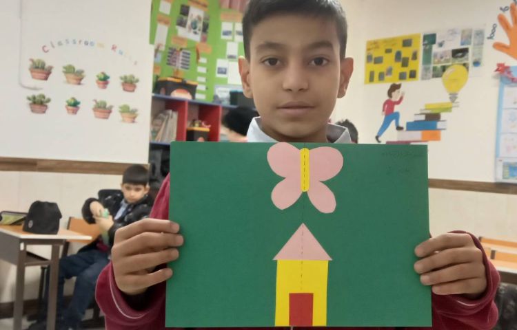 رسم نقاشی متقارن