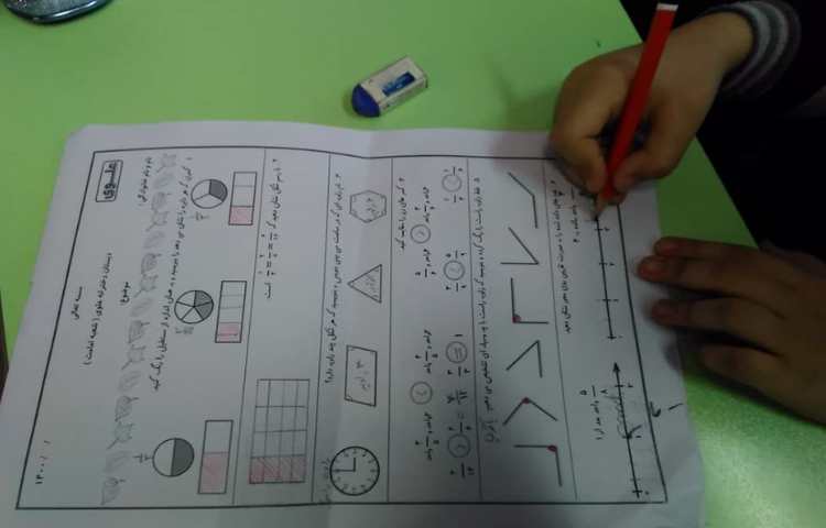 رفع اشکال از فصل سوم ریاضی 1