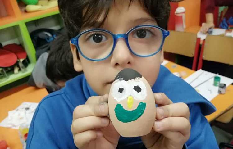 رنگ آمیزی تخم مرغ سفالی 6