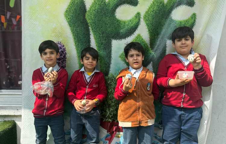 رنگ‌آمیزی تخم مرغ 1