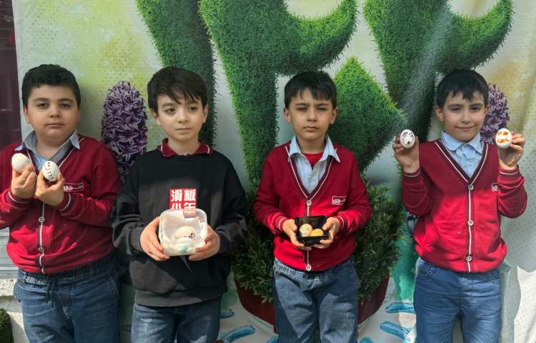 رنگ‌آمیزی تخم مرغ 2