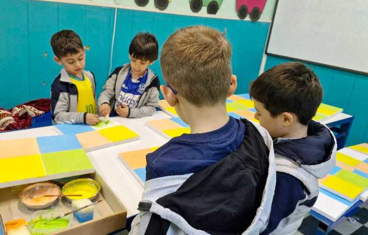 رنگ آمیزی درخت چهارفصل 1