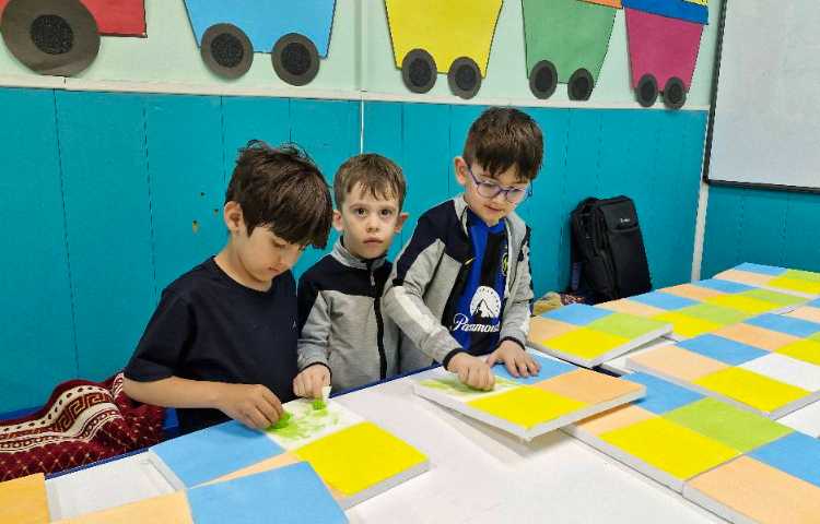 رنگ آمیزی درخت چهارفصل 4