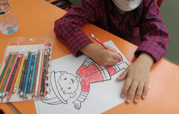 رنگ آمیزی کاربرگ آتش نشانی