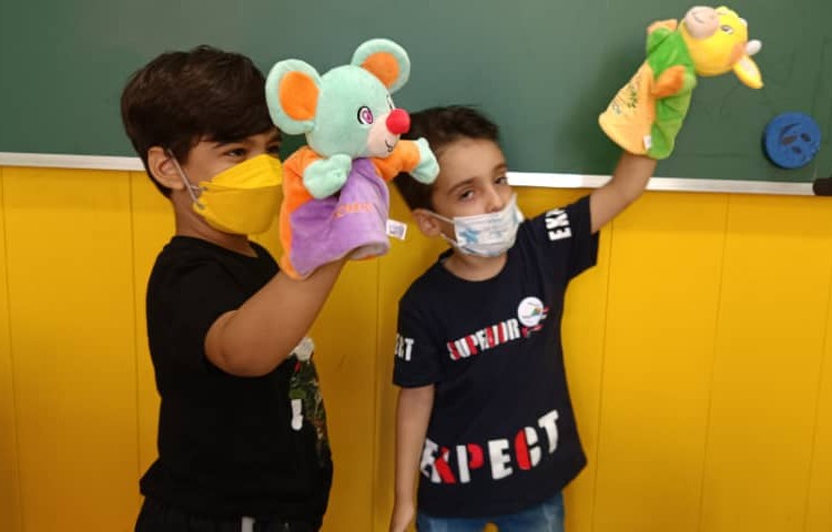 :رنگ آمیزی گروهی کاراکتر، اجرای نمایش عروسکی، پیش بادبادک 10