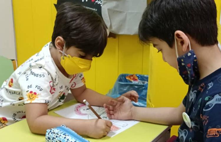 :رنگ آمیزی گروهی کاراکتر، اجرای نمایش عروسکی، پیش بادبادک 2