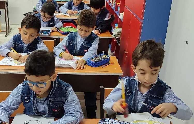 رنگ امیزی حیوانات مربوط به نگاره 8 فارسی 3