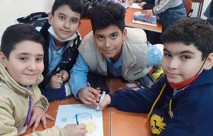 رنگ نقطه ای 2