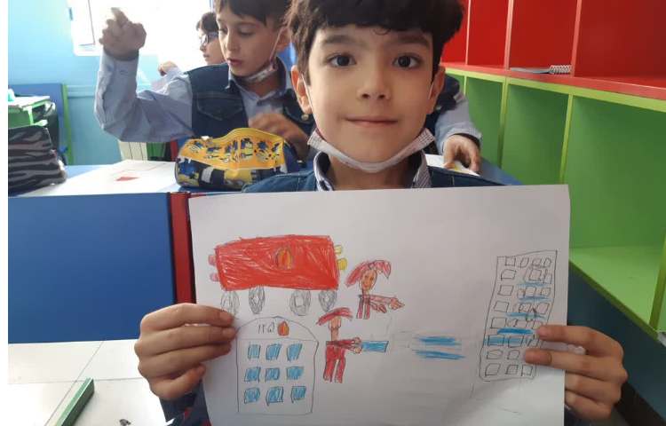 روز آتشنشان،نقاشی مربوطه 3