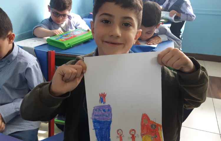 روز آتشنشان،نقاشی مربوطه