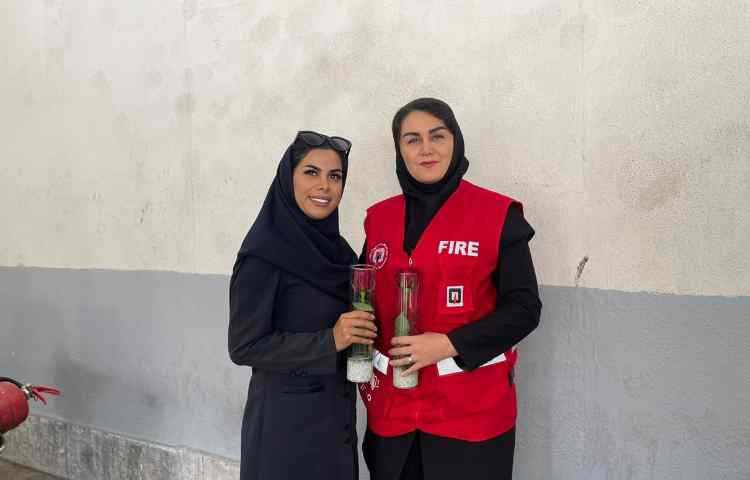 روز آتش نشانی و بازدید از ایستگاه آتش نشانی 10