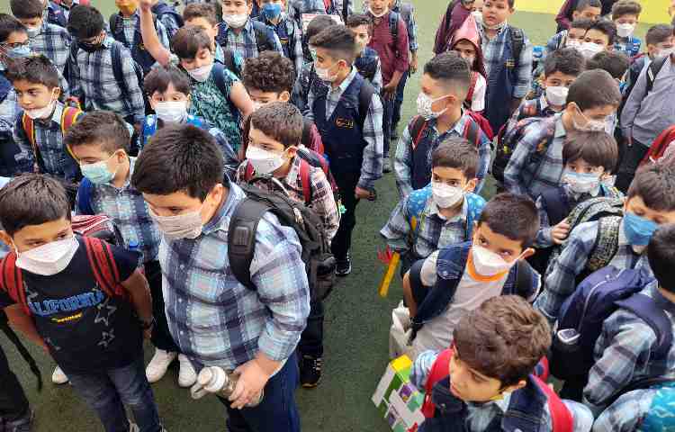 روز بازگشایی دبستان علوی تهران 1