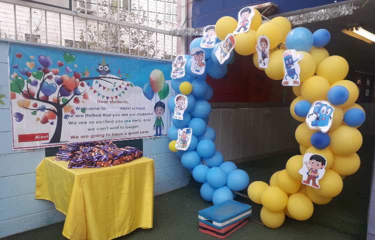 روز بازگشایی دبستان علوی تهران 7