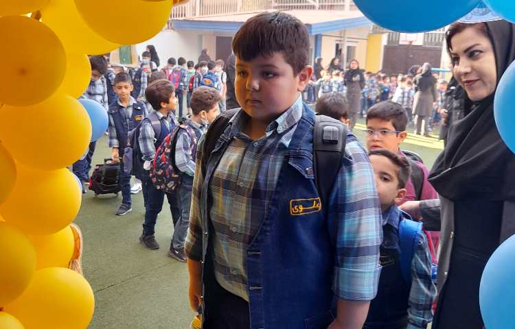 روز بازگشایی دبستان علوی 5
