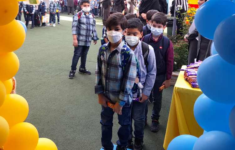 روز بازگشایی دبستان علوی 6