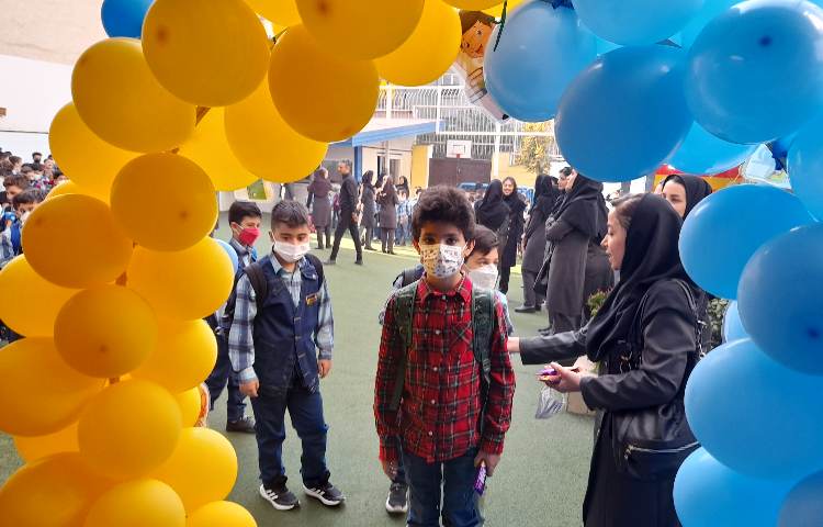 روز بازگشایی دبستان علوی 8