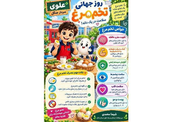 روز جهانی تخم مرغ مبارک . 1