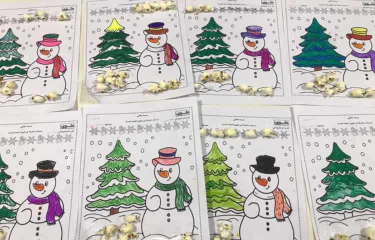 روز جهانی پاپکورن را با درست کردن یک کاردستی زمستانی و برفی جشن گرفتیم