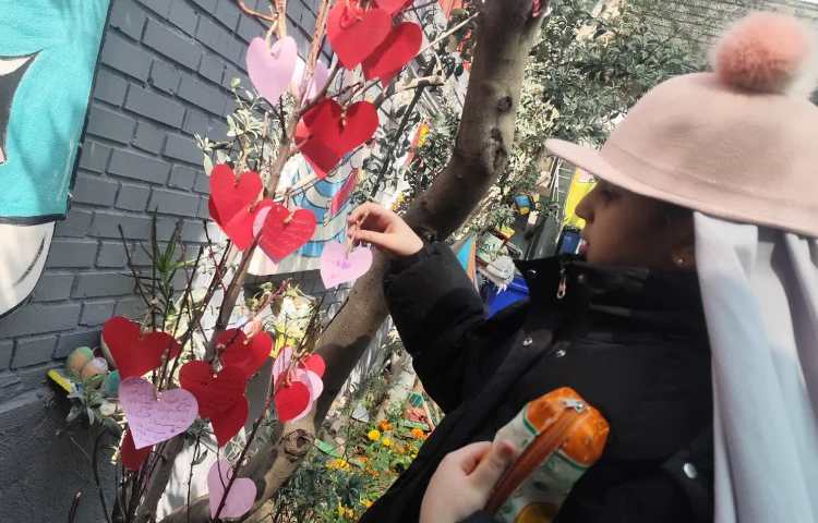 روز درخت کاری وکاشت نهالی کوچک با نام درخت آرزوها 14