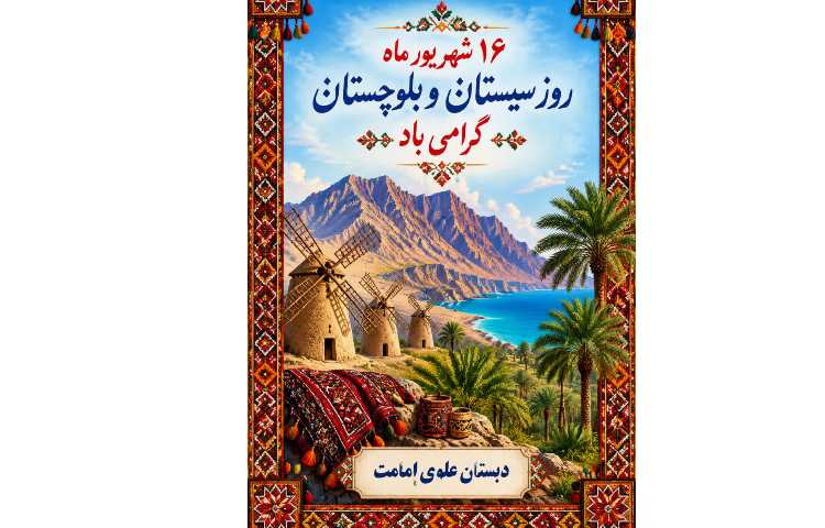 روز سیستان و بلوچستان گرامی باد