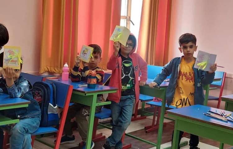 روز کتاب و کتابخوانی دانش آموزان پیش دبستان علوی 2