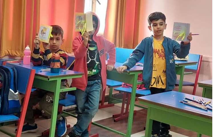 روز کتاب و کتابخوانی دانش آموزان پیش دبستان علوی 4