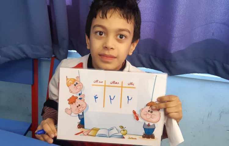 ریاضی(آموزش جدول ارزش مکانی صدتایی ها) 4