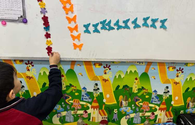 ریاضی:آموزش ردیف و ستون 1