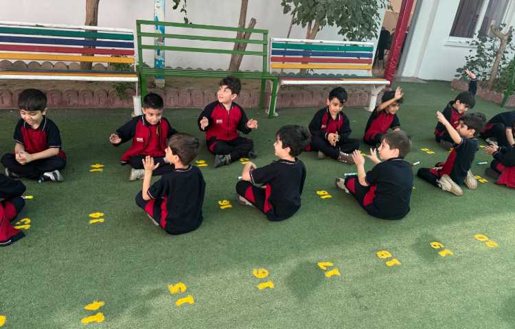 ریاضی:بازی و شناخت دست چپ و راست 1