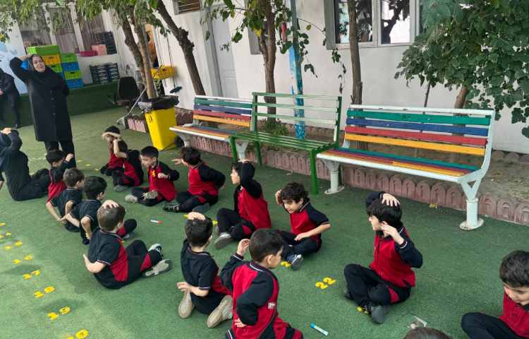 ریاضی:بازی و شناخت دست چپ و راست 3