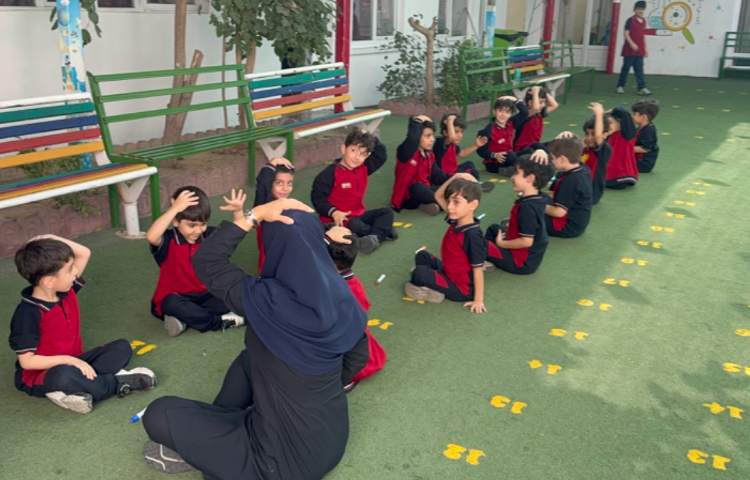 ریاضی:بازی و شناخت دست چپ و راست