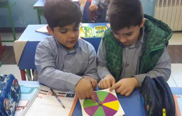 ریاضی(تدریس احتمال و کسر با ابزار آموزشی) 5