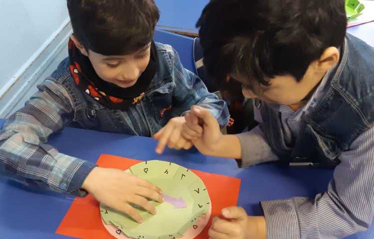 ریاضی(تدریس ساعت و دقیقه با ابزار) 2