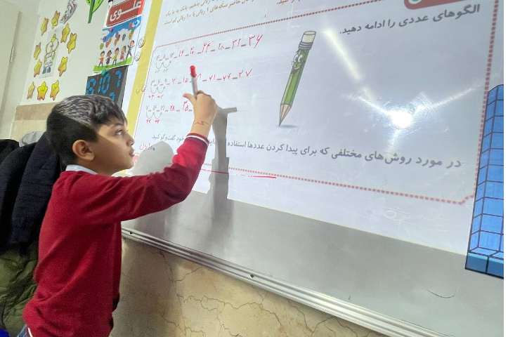 ریاضی،تدریس واحد پول ایران و‌اشنایی با سکه و‌حل تمرینات کتاب 6