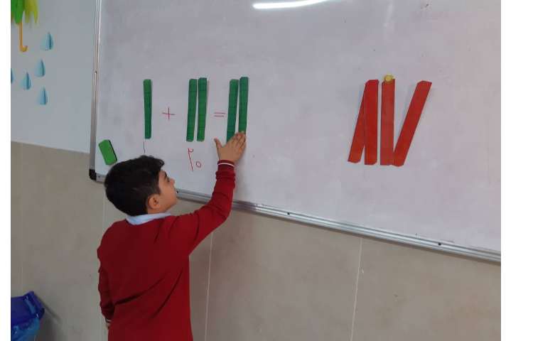 ریاضی:جمع و تفریق ده تایی ها،شناخت دسته های ده تایی،جمع و تفریق آنها با ابزار