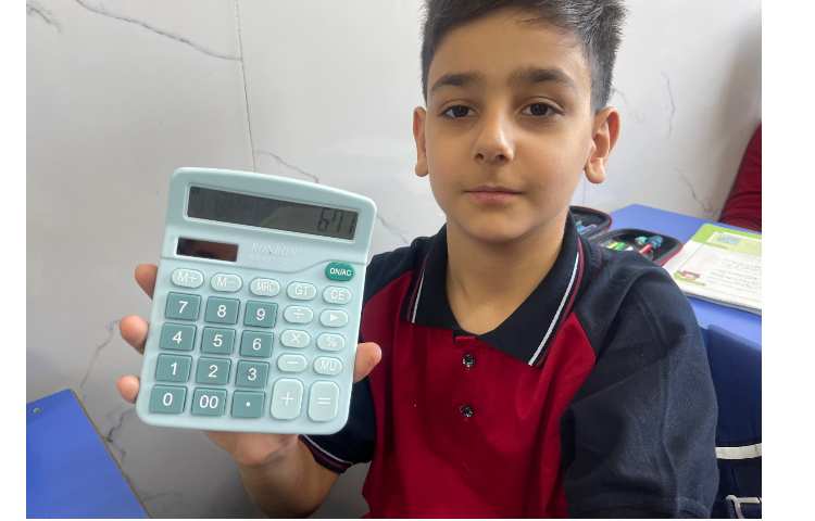 ریاضی،خلاق باش(کار با ماشین حساب) 2