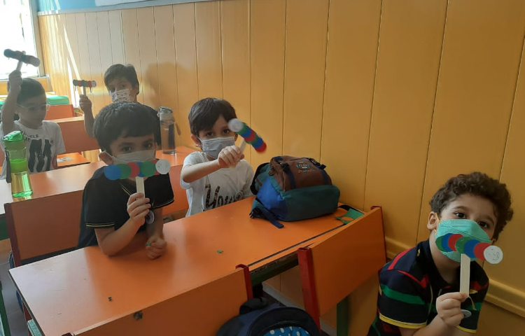 :ریاضیدان کوچک‌، درست کردن الگو، کلاس توت فرنگی 2