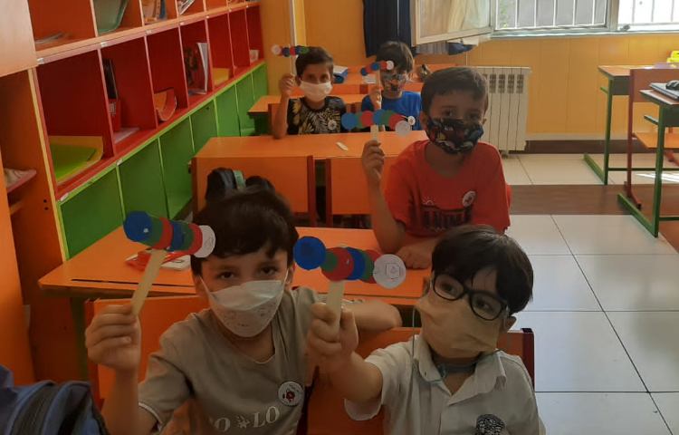 :ریاضیدان کوچک‌، درست کردن الگو، کلاس توت فرنگی 5