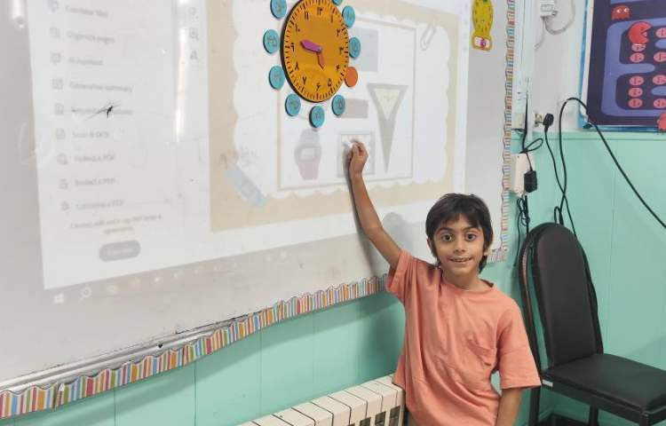 ریاضیدان کوچک مبحث ساعت