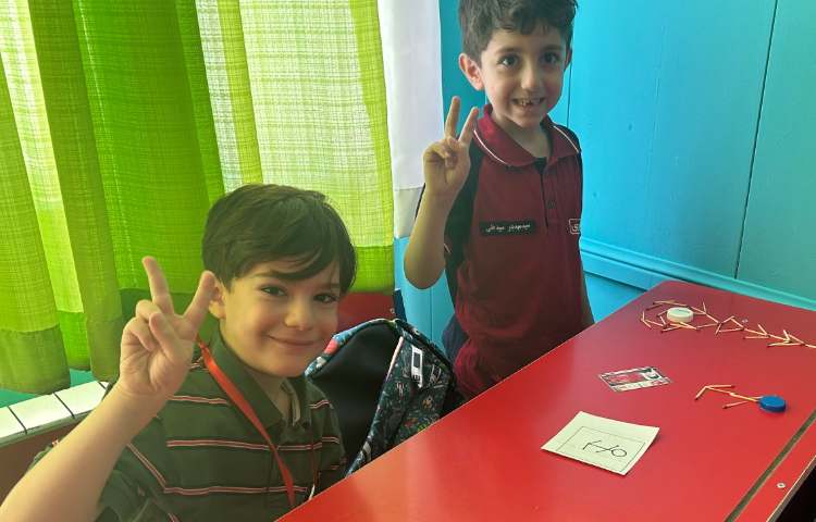 ریاضیدان کوچک، پیروی از دستورات با هدف تقویت حافظه ی دیداری 2