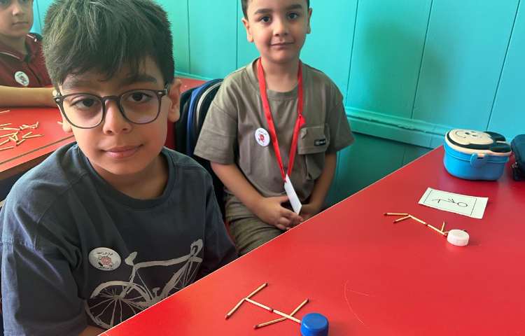 ریاضیدان کوچک، پیروی از دستورات با هدف تقویت حافظه ی دیداری 4