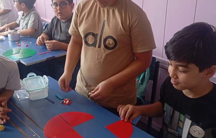 ریاضی،دست ورزی کسر 2